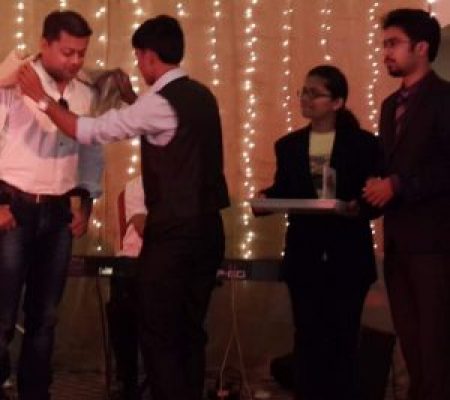 Felicitated at Topiwala National Medical College at their annual festival Felicitated at Topiwala National Medical College at their annual festival